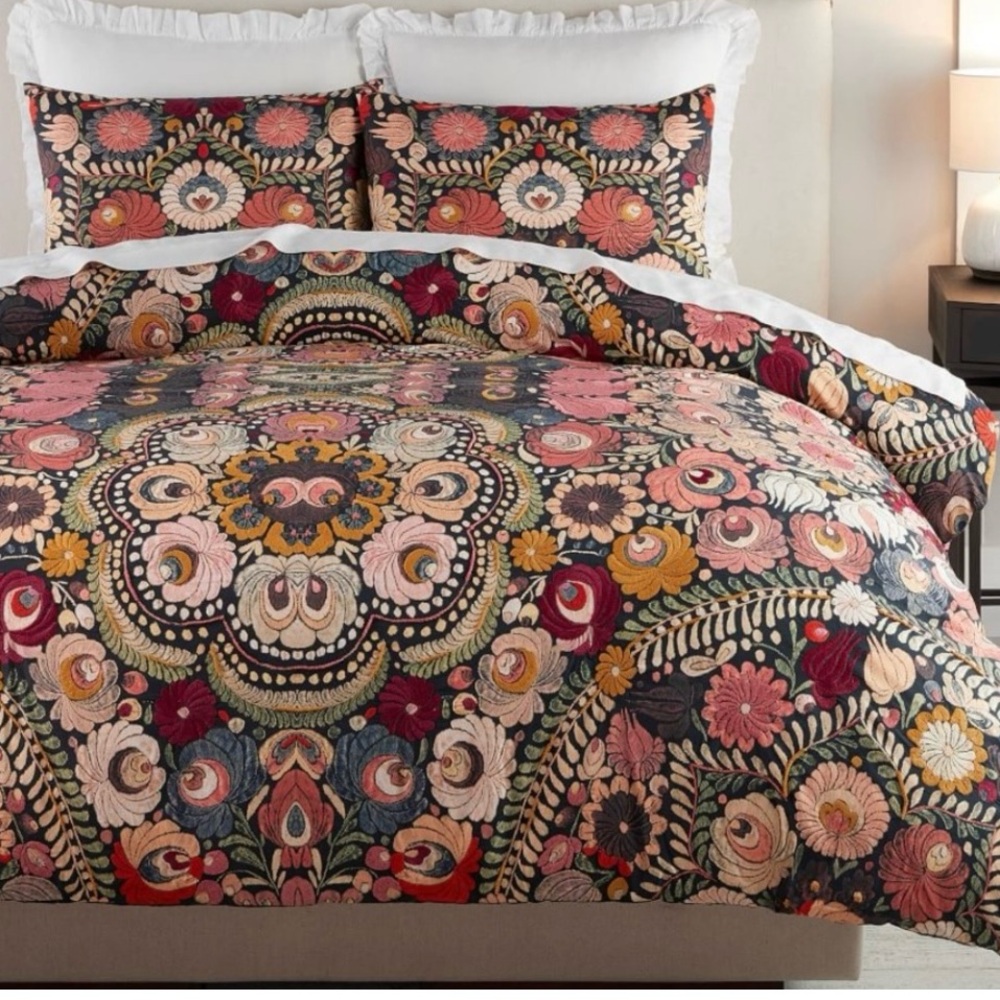 Floral Multicolor Bedding Set